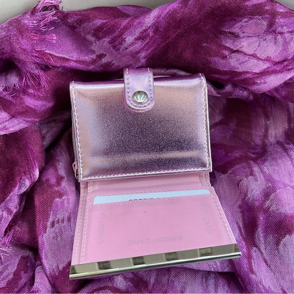 MODA BELLA Elegant Purple Women's WALLET NWT - Picture 3 of 6